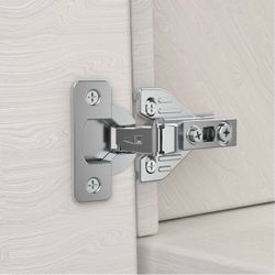 50 pack Half Overlay Cabinet Hinges for Face Frame and Frameless Cabinets