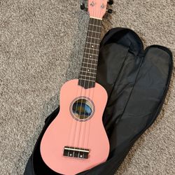 Pink Hula Beach Ukulele- New