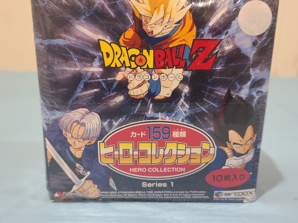 Dragonball Z Hero Collection Series 1 Booster Box ARTBOX FUNIMATION