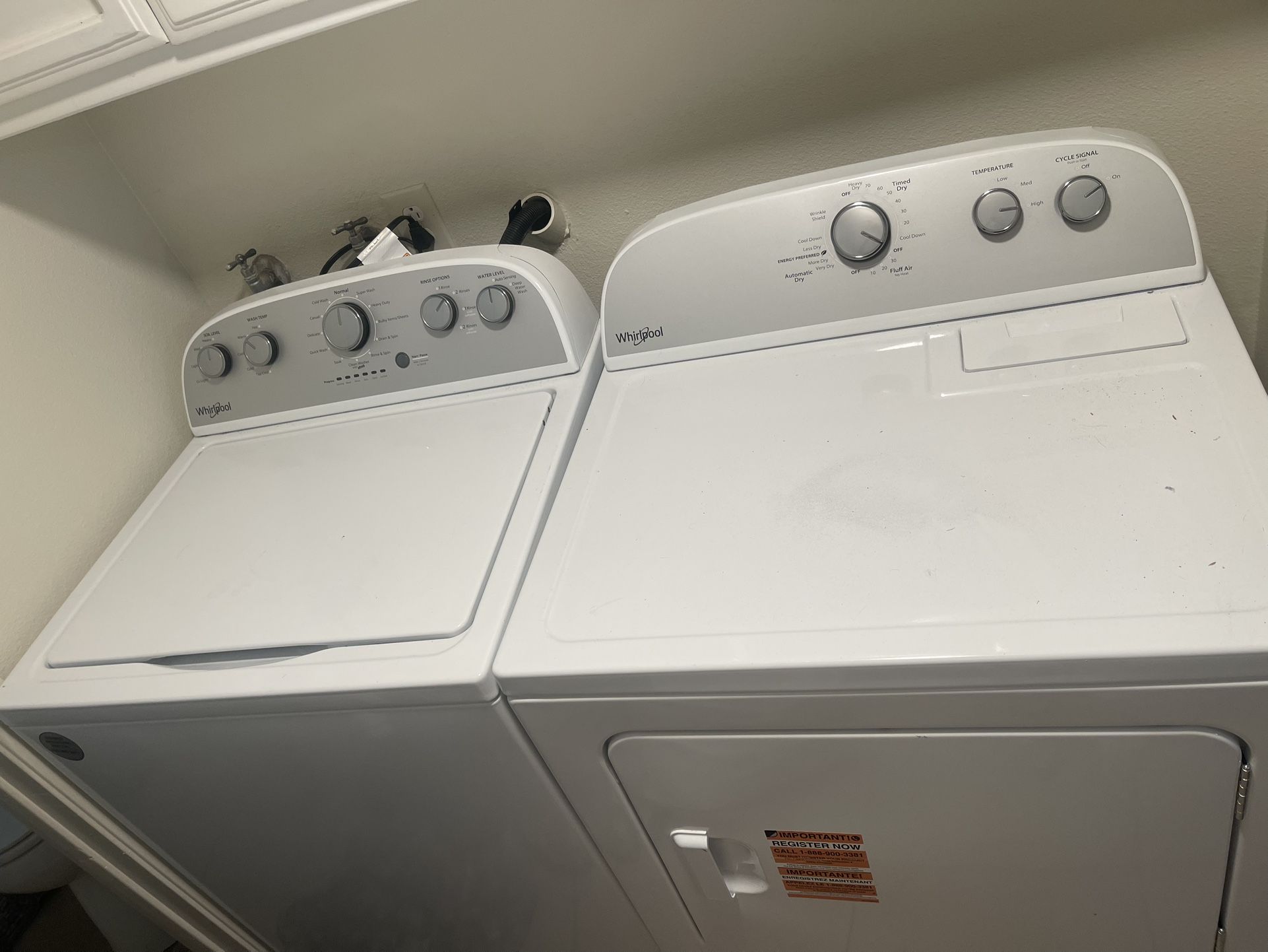Barley Used Washer & Dryer