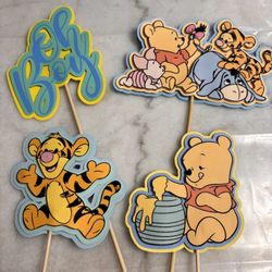 Winnie The Pooh party centerpieces decor 
