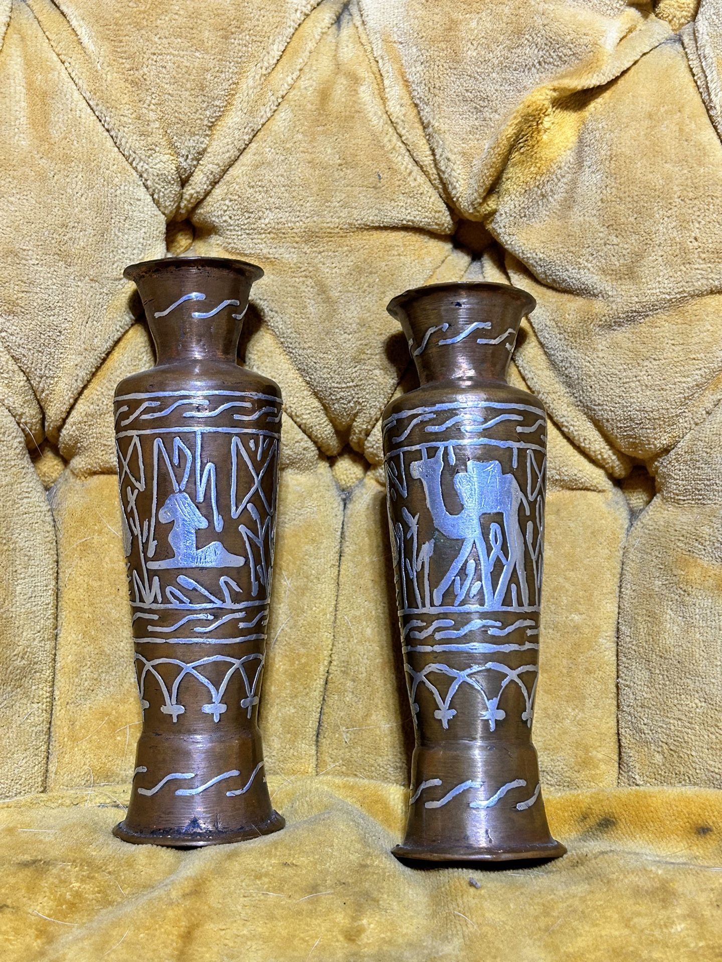 Two Antique Candle Holdsrs ñ Monroeville 