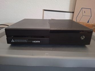 Black Xbox One Model 1540 Console Only Tested And Working