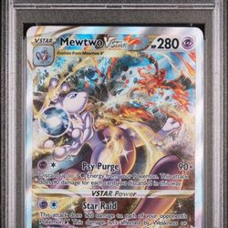 Mewtwo VStar GG44 PSA 9 Trade
