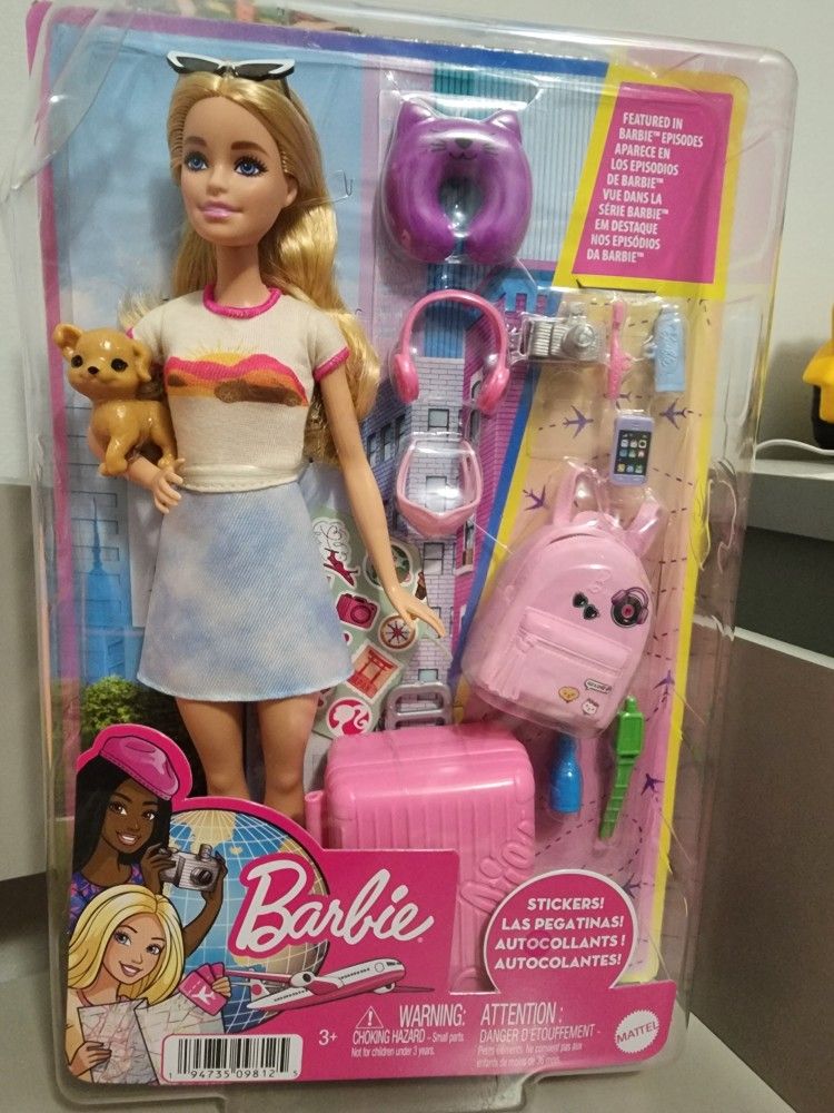 Barbie Travel Set Doll