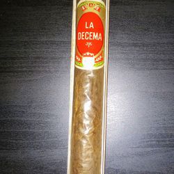 Rare ONE OF A KIND Cubian Cigar 1930s La Decema