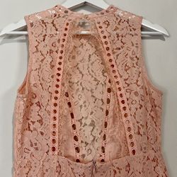 Main Strip Women's Sleeveless Open Back Lace Mini Dress Pink NWOT for Sale  in Meridian, ID - OfferUp