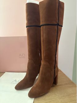 A.D. & Daughters Genuine Leather Over-the-Knee Boots – Women’s Size 9.5 – Brand New