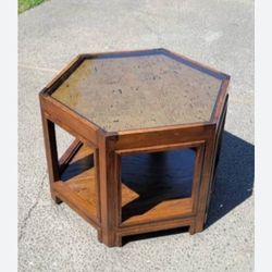Hexagon Side Table 