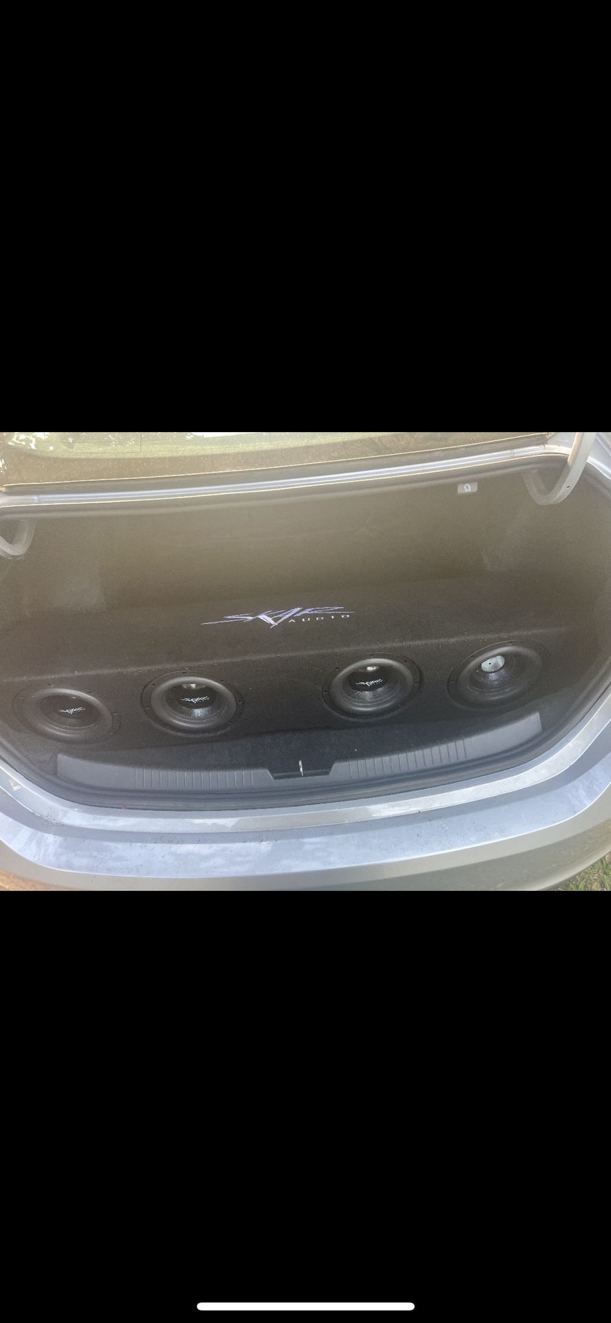 4 8Inch Skar Subs W/ Skar Box
