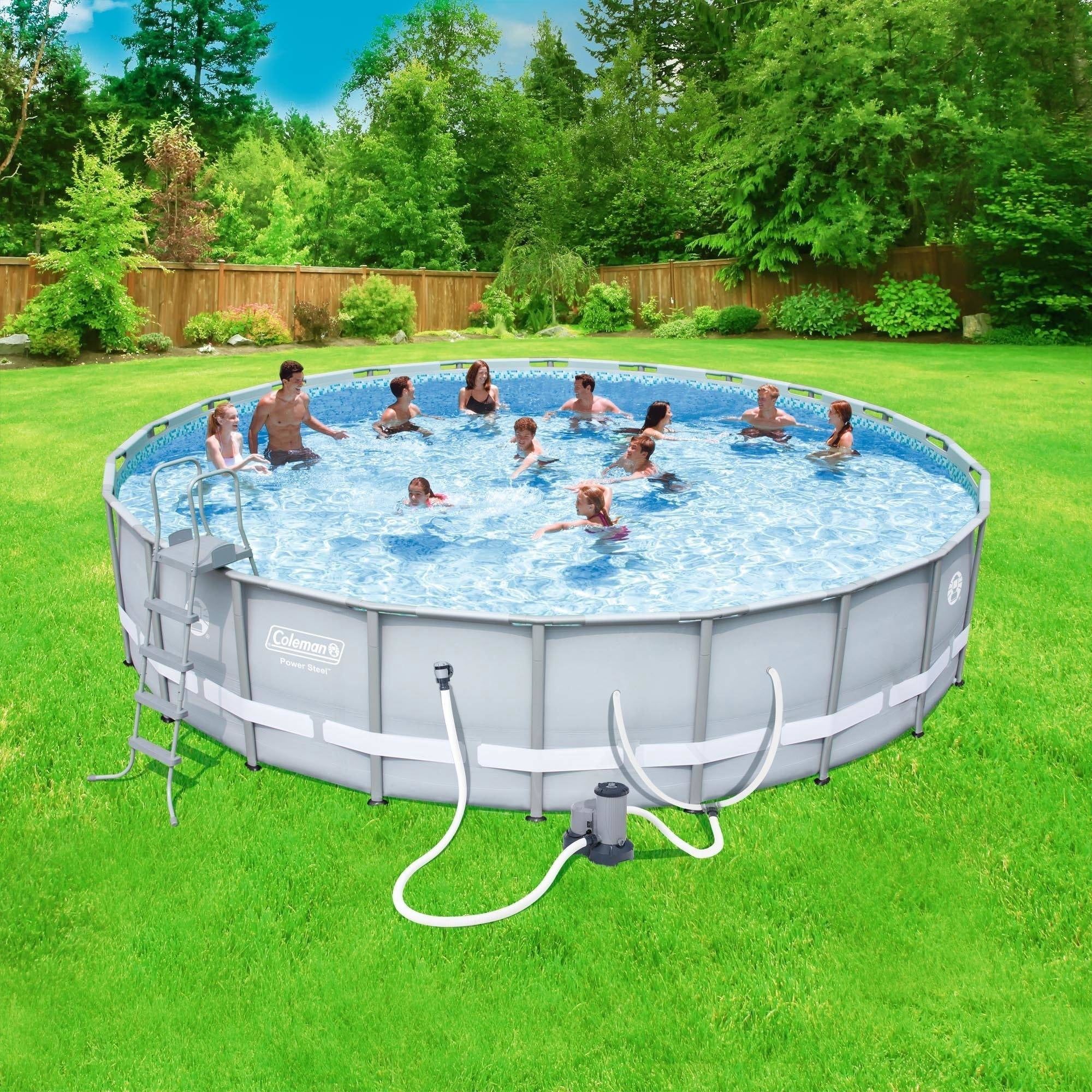 Coleman Power Steel 22' x 52" Above Ground Pool Set $850 OBO