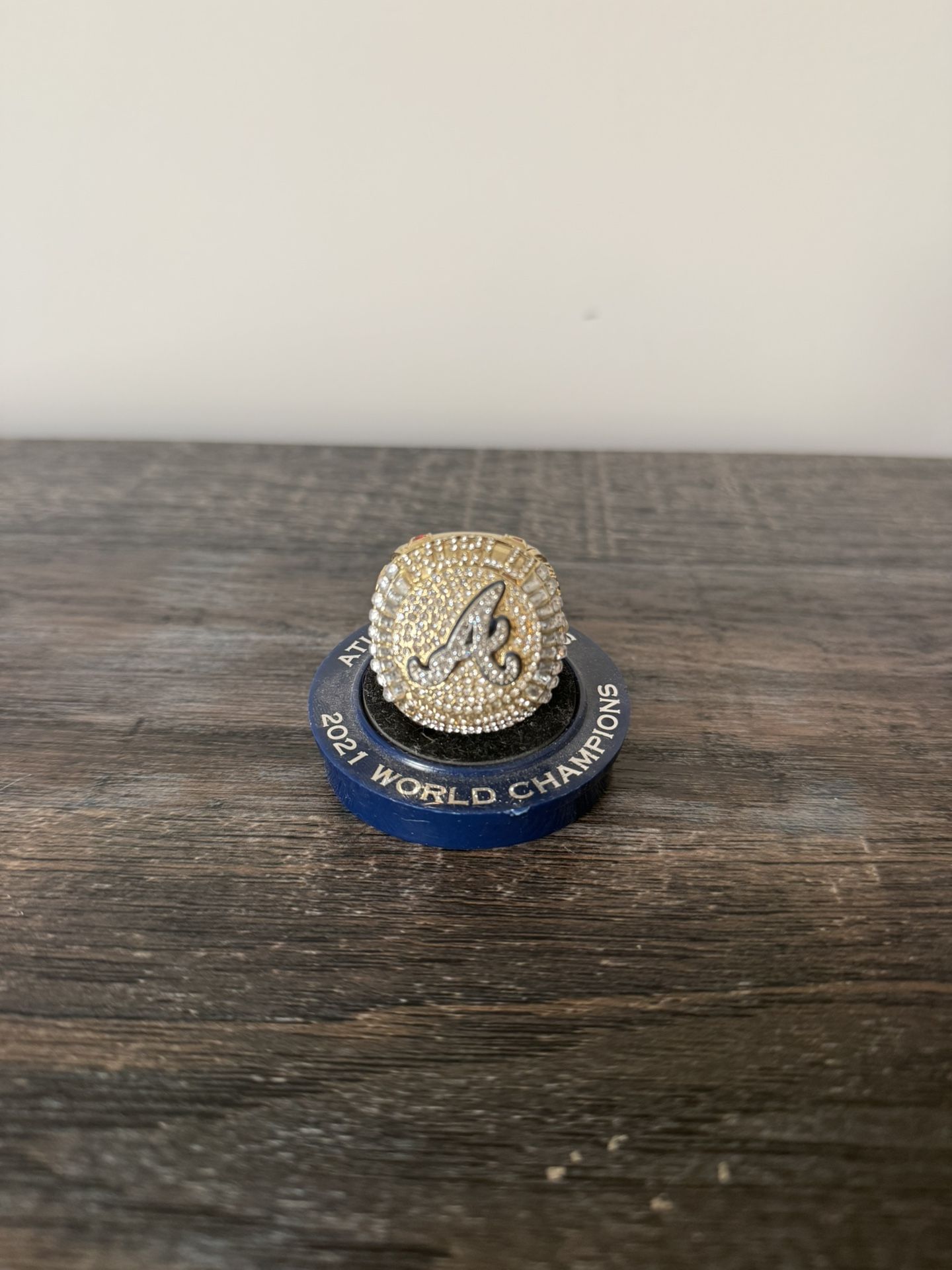 2021 World Champions Braves Replica Ring
