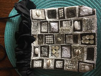 Cute Shell and Sequin Bag $20