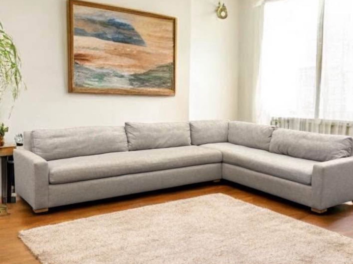 Restoration Hardware Large Sectional Couch 🛻Delivery Available🛻
