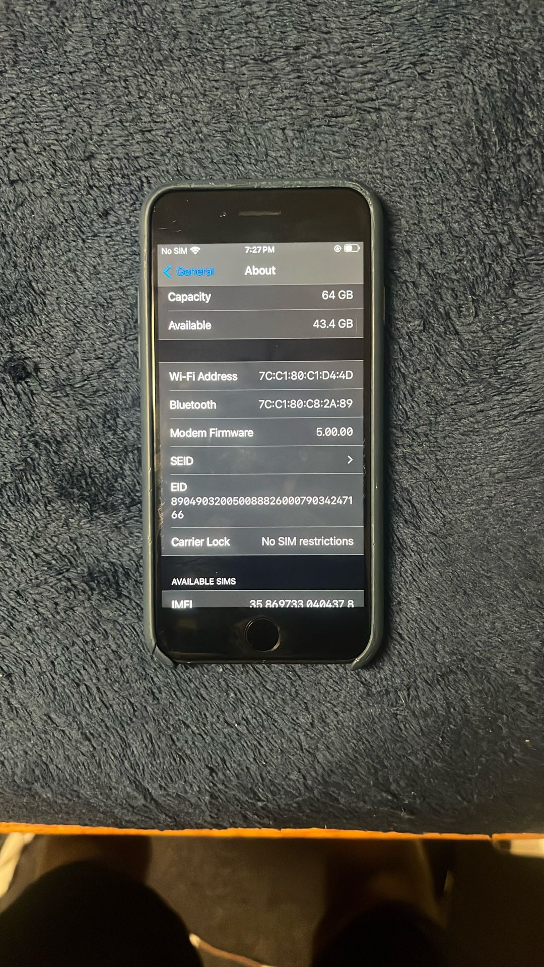 iPhone SE (unlocked)