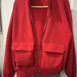 Supreme Cargo Zip  Up Jacket