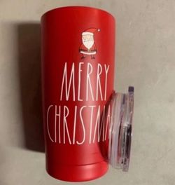 NEW RAE DUNN MERRY CHRISTMAS TUMBLER