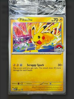 Pokémon Pikachu Sealed World Championship Promo