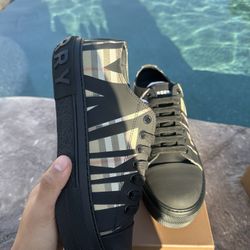 Burberry sneakers size 9.5
