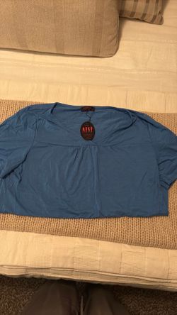 New Blue Blouse - Size Medium