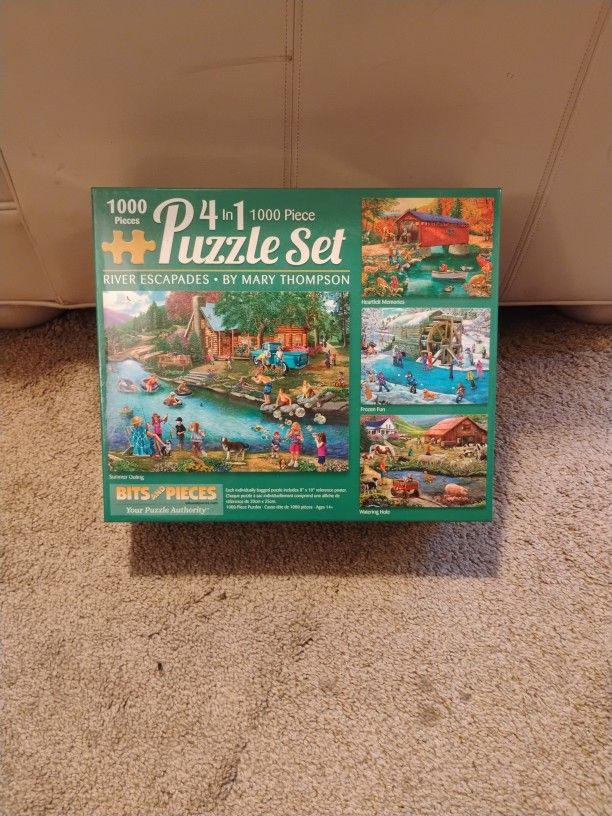 4 - 1000 pieces..... Puzzle Set