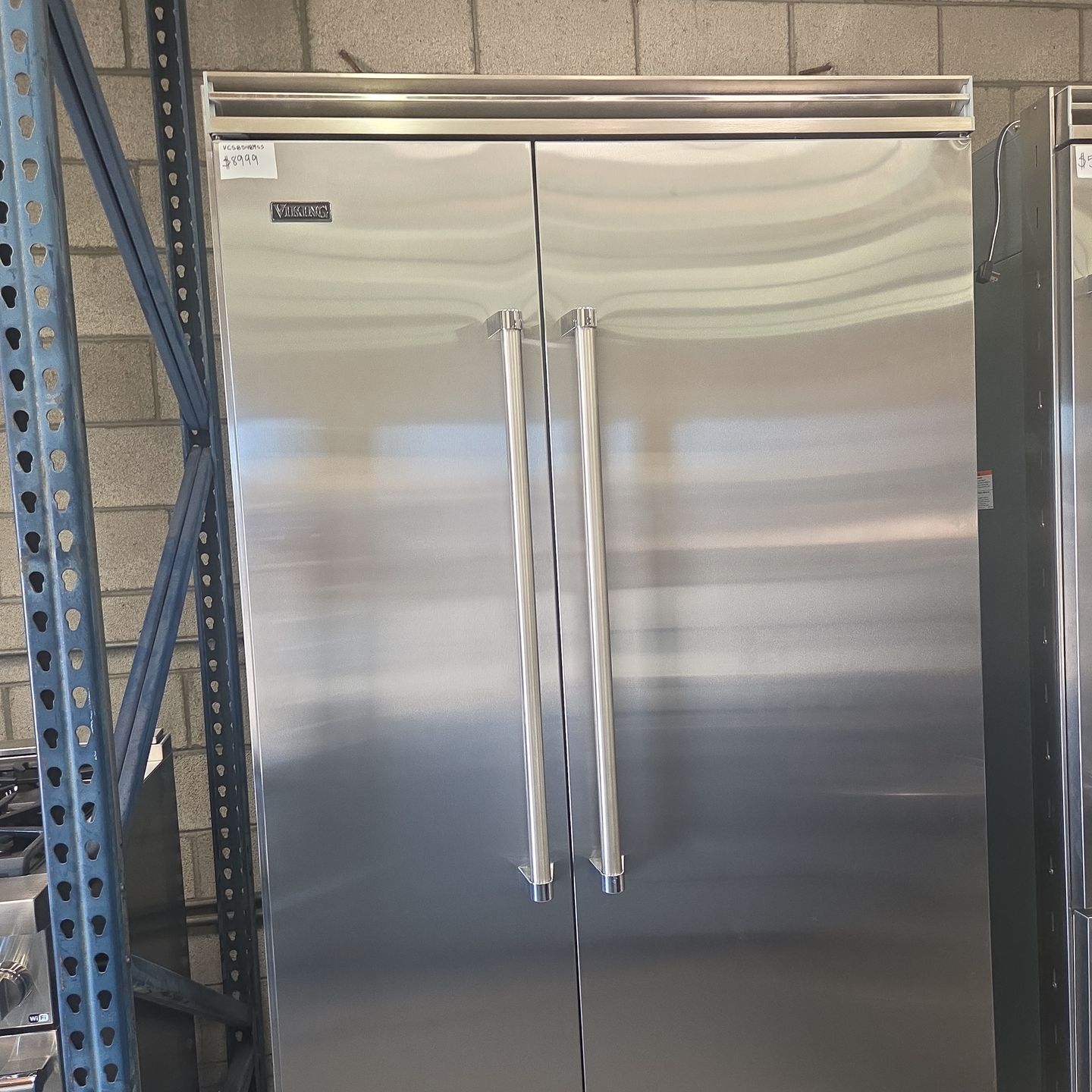 Viking built-in refrigerator listed by Appliance Station