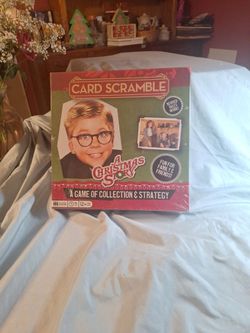 A Christmas Story Card Scramble Board Game