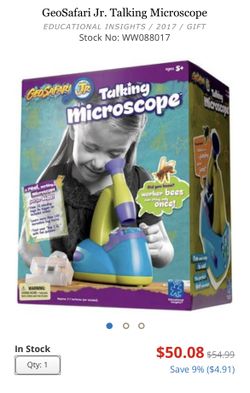 Talking Microscope