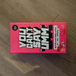 You Can't Say Umm Party Game