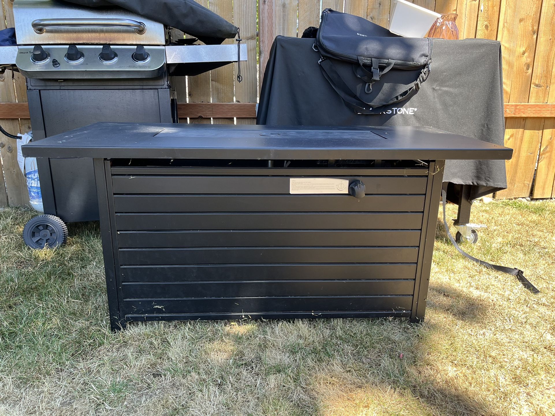 Large Gas Fire Pit