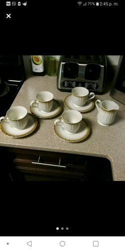 Te cups end plates 9 pieces