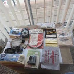 Violin And Instument Tuning And Cleaning Supplies.