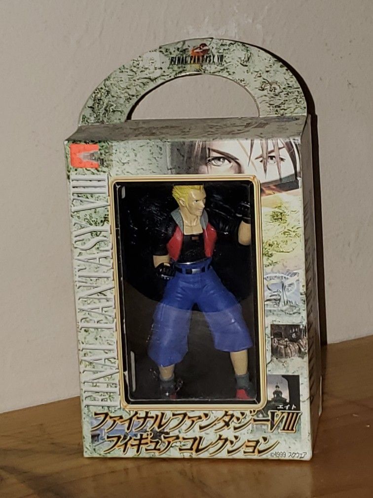 Final Fantasy VIII Zell Action Statue By Banpresto! Factory Sealed! Excellent Condition!