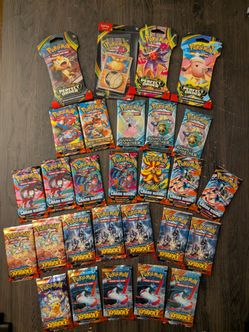 Pokemon Cards Booster Packs - prices in description