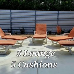 5 Lounge Package Deal with Cushions 