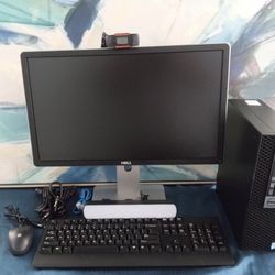 Read Details! Dell windows10 (Complete SYSTEM & Adesso Cam) Home Computer System! Moving Selling!