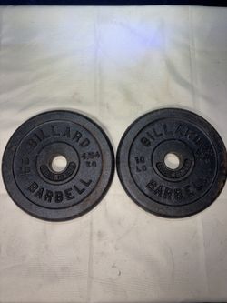 Two 10 Lb Weight Plates 