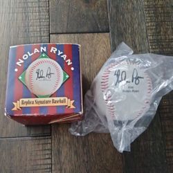 New Ryan Nolan replica signature baseball 