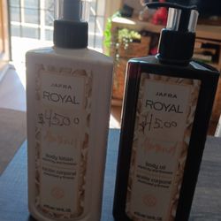 Body Oil And Body Lotion