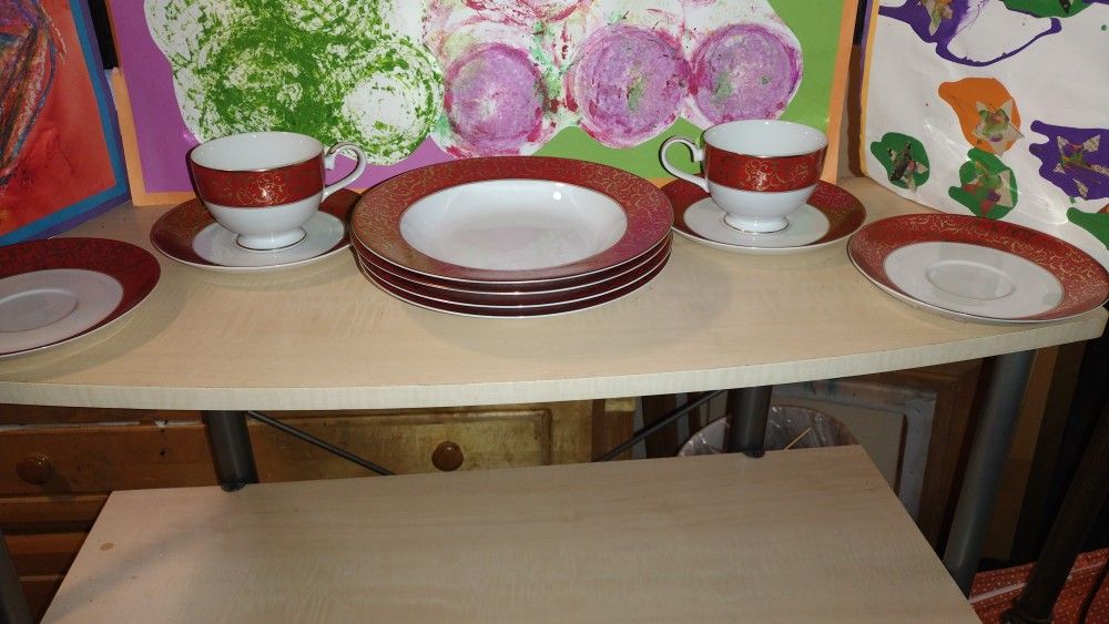 Mikasa Fine China Parchment Red L3471,New Products : American Fashion Style Bags On Sale