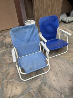 Two Folding Chairs