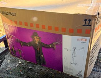LIMITED TIME PRICE! Home Accents Holiday 15 ft Giant-Sized Animated LED Worricrow