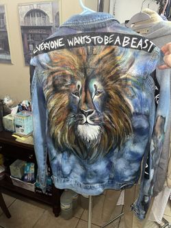 Custom Jean Jacket (HAND PAINTED)