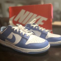 Size 10 White And Blue Dunks