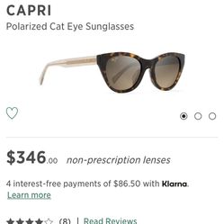 READ ALL INFO-Brand new never used Maui Jim sunglasses. 