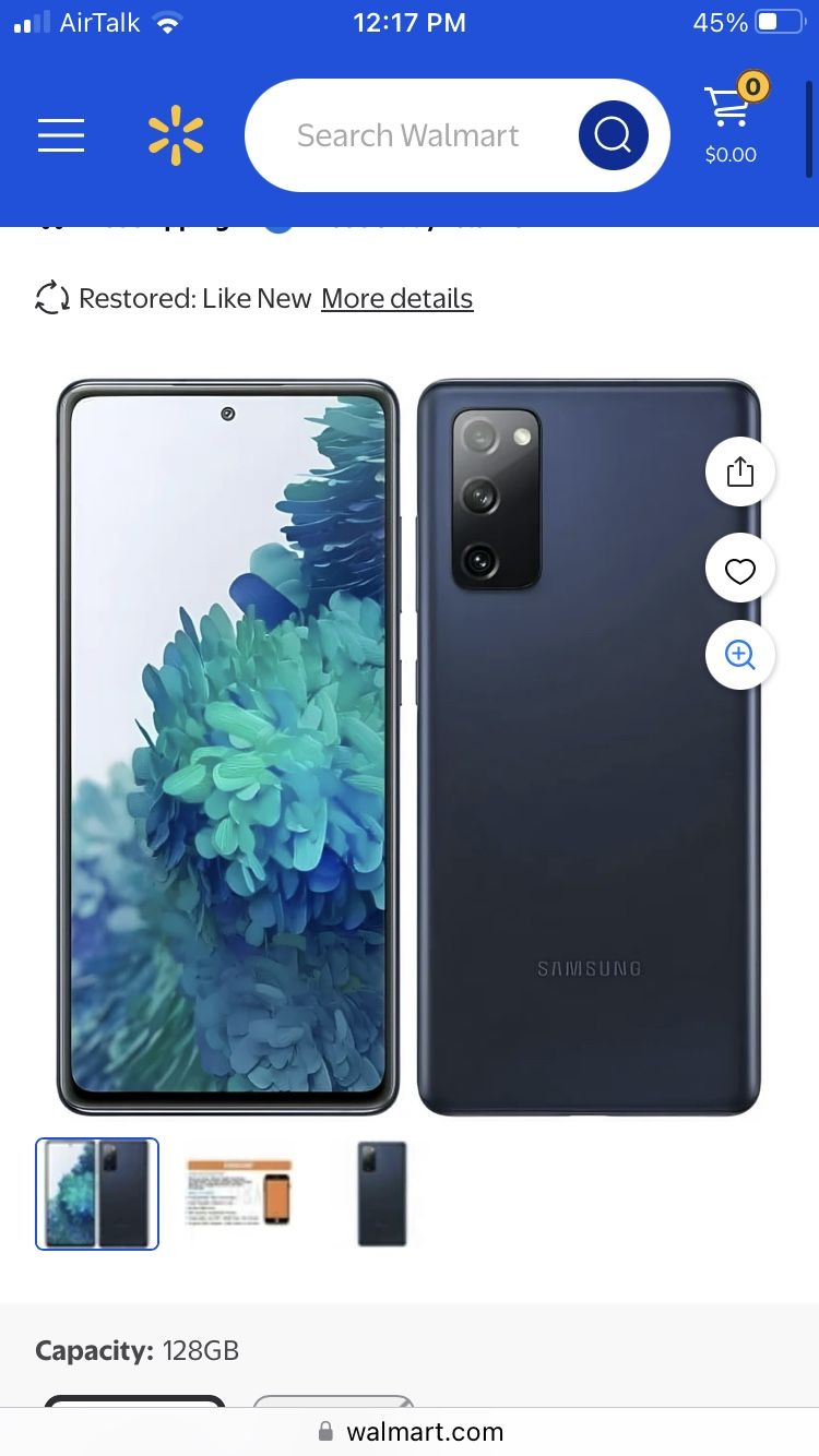 Brand New In Box Samsung Galaxy S20 Fe