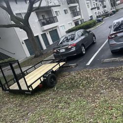 Trailer Carry On 5x8 Wood Floor 