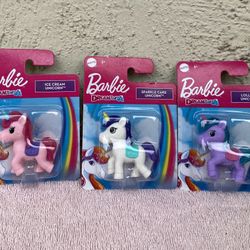 Barbie Dreamtopia Mini Unicorns Cake Toppers 