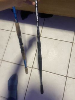 Carbonlite Johnny Moris basspro edition 7,9 /inshore extreme 7,6 / berkley cherrywood 7,0 baitcaster rod/ graphite bass pro series plus abu Garcia bai