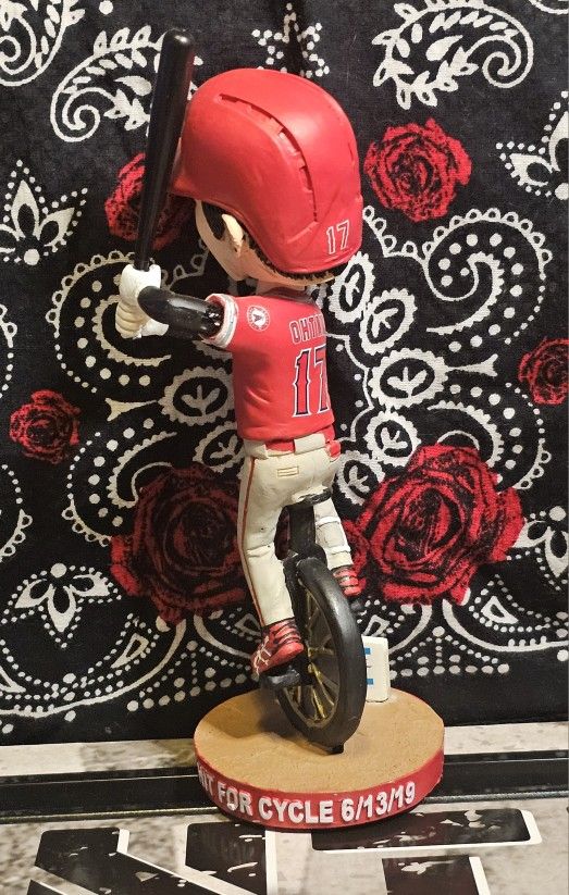 Shohei Ohtani Bobblehead. The Cycle. 6/13/19. WS Dodgers